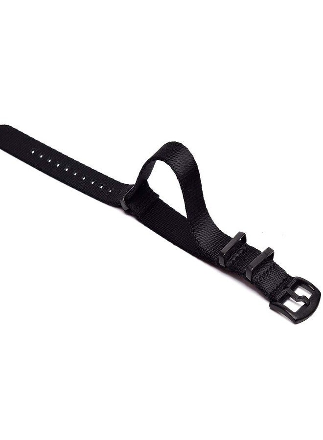 ريتشي سوار ساعة ريتشي العسكري المصنوع من النايلون الباليستي مع مشبك متين، متوفر بمقاسات 18 مم، 20 مم، و22 مم. سوار ساعة فاخر من النايلون للرجال والنساء، هدية مثالية لعيد الميلاد. - Image 2